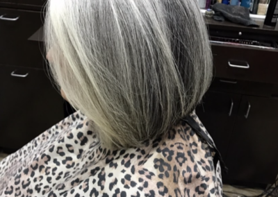 Gorgeous gray bob