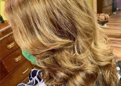 Gorgeous blonde highlights in Dunedin